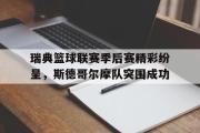 乐鱼体育下载-瑞典篮球联赛季后赛精彩纷呈，斯德哥尔摩队突围成功
